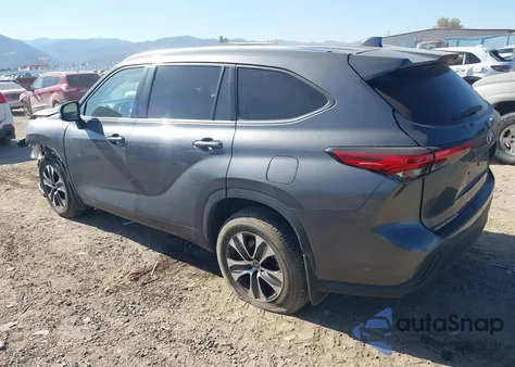 2021 Toyota Highlander Xle from USA, damaged, VIN 5TDGZRBH5MS129088